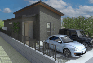 守恒モデル外観パース